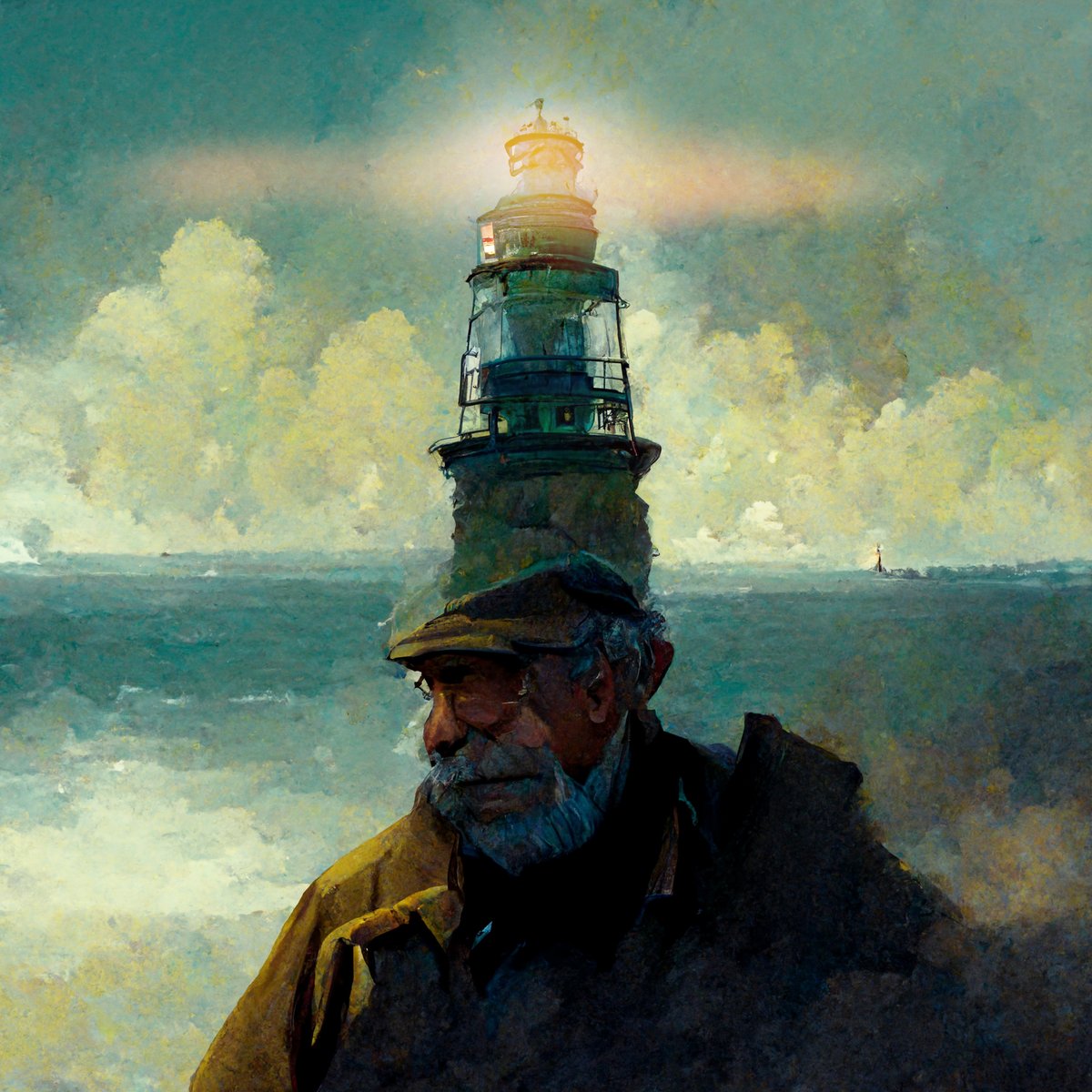 The_Mirom's tweet photo. Find your Lighthouse Keeper in my #CryptoLighthouses collection!
He will look after you at a difficult moment and bring good luck

☀️Link in bio to #openseaNFT
Floor 0.003 polygon and eth

#NFTs #NFTart
 https://t.co/UwPGAMbSKs https://t.co/BisHYF2x4D