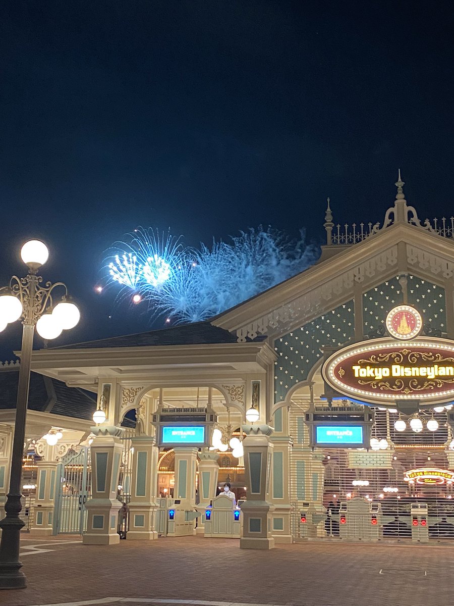 Manaminzel_'s tweet photo. 無事に花火上がってます #TDR_now https://t.co/7FJeCcw2CI
