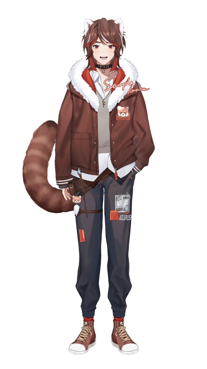 Karon_vtuber's tweet image. Another one is a firefox (not fox) These are basically what I've done recently ww