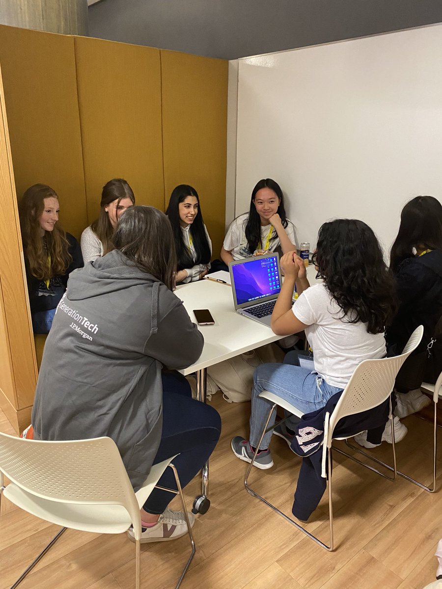 Pupils having a brilliant day <a href="/jpmorgan/">J.P. Morgan</a> <a href="/generationtech/">Generation Tech</a> representing <a href="/BishyBecs/">Bishy BECS</a> <a href="/BishopbriggsAC/">Bishopbriggs Academy</a>! Can’t wait to see what sustainable solutions they come up with! 👩🏻‍💻💻⌨️👏🏻 #skillsforlifeandwork #TechForGood