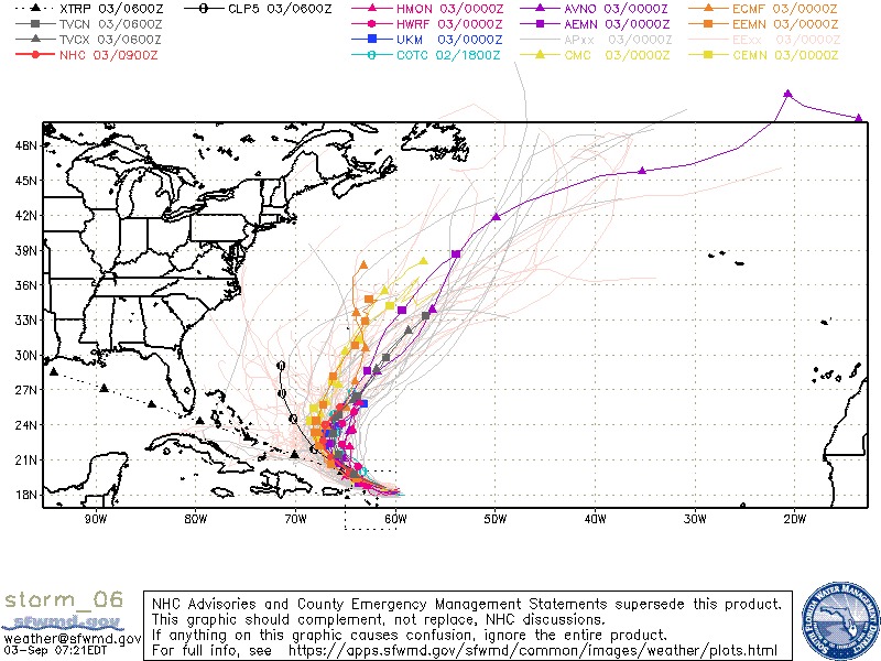 tropicalupdate's tweet photo. Saturday morning spaghetti models on Tropical Storm. Majority showing that recurve coming. Some EURO ensembles keeping it west some (pink lines). Close enough for Bermuda to be watching for sure. https://t.co/Hk3pbO7x8H #weather #tropical #storm #hurricaneseason https://t.co/KNE5stpSYF