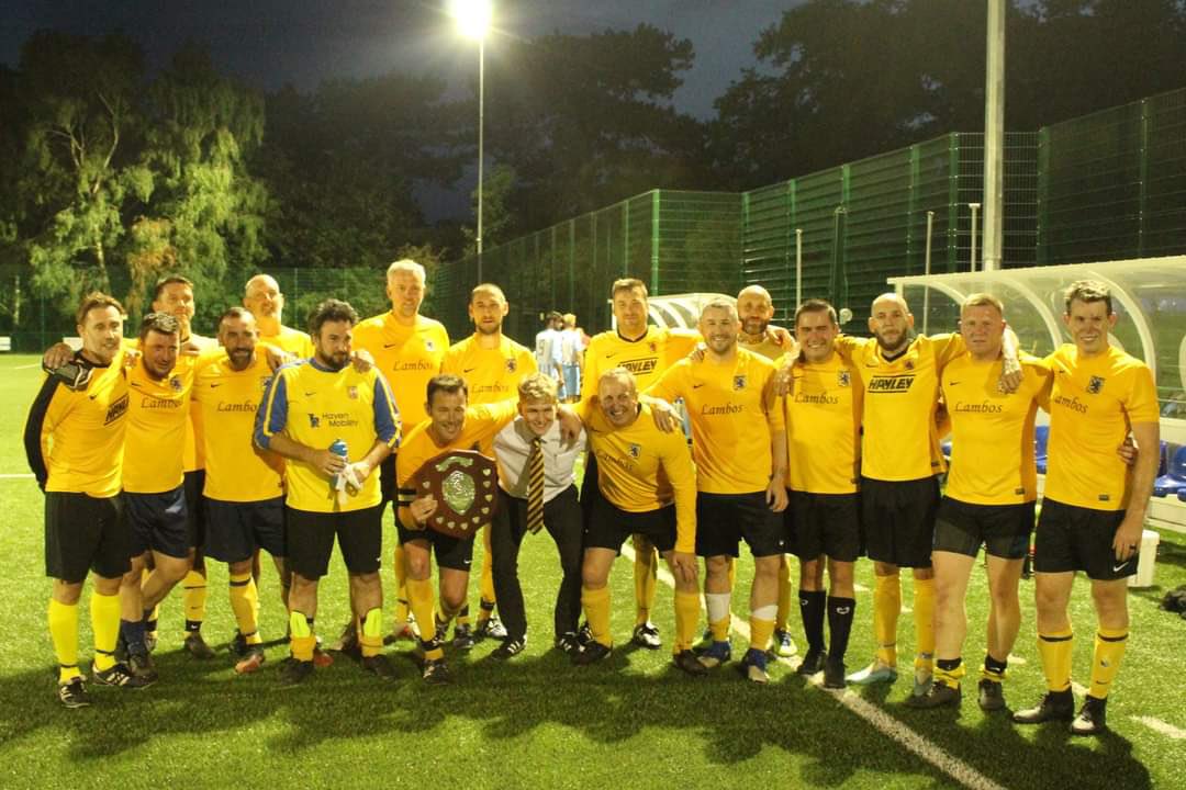 Holme Lacy FC (@holmelacy) on Twitter photo VICTORIOUS VETS 🏆 
Our Holme Lacy pensioners stayed true to their promise and ran out 4-1 victors vs a resilient <a href="/Hintonfootball/">Hinton Football Club</a> side.
That’s the hat trick for the vets as they win the cup for the third successive year! #OldButGold VICTORIOUS VETS 🏆 
Our Holme Lacy pensioners stayed true to their promise and ran out 4-1 victors vs a resilient <a href="/Hintonfootball/">Hinton Football Club</a> side.
That’s the hat trick for the vets as they win the cup for the third successive year! #OldButGold
