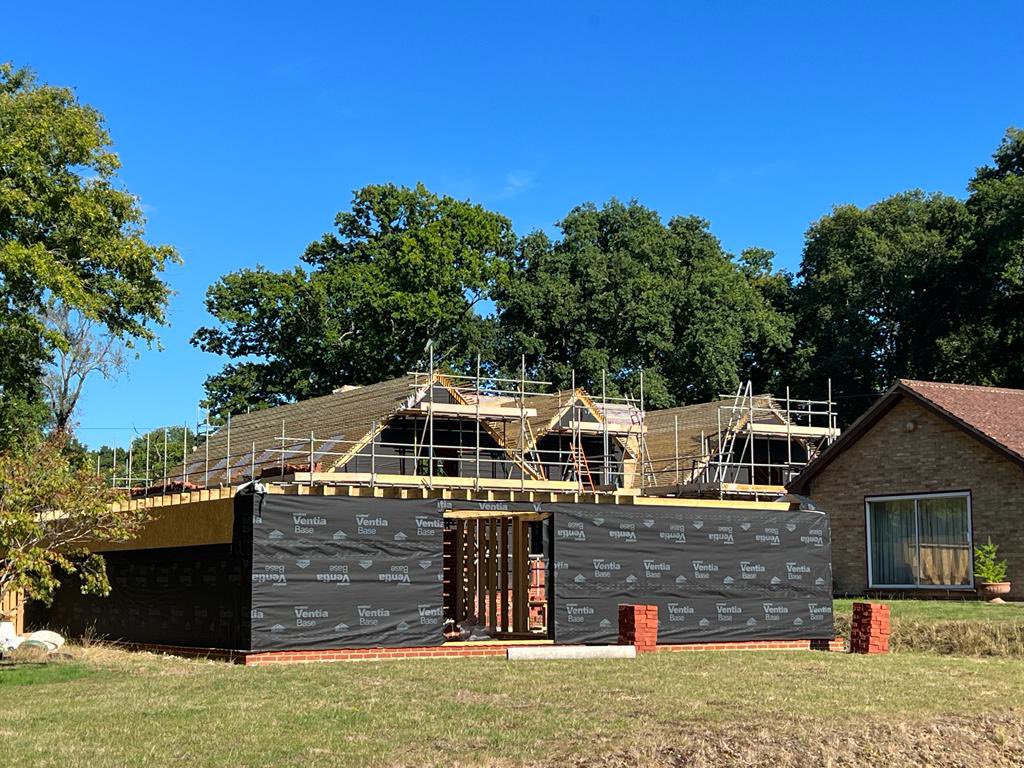curveblockio's tweet photo. The 5000sqft Zero Fossil Fuel, Zero Energy Bills, Energy Positive house is coming along nicely

Which Dragon’s Den star do you think would understand zero fossil fuel, energy positive homes and holiday lodges

We think @DeborahMeaden 

Who do you think would like this at the Den? https://t.co/HCfrXbK8tu