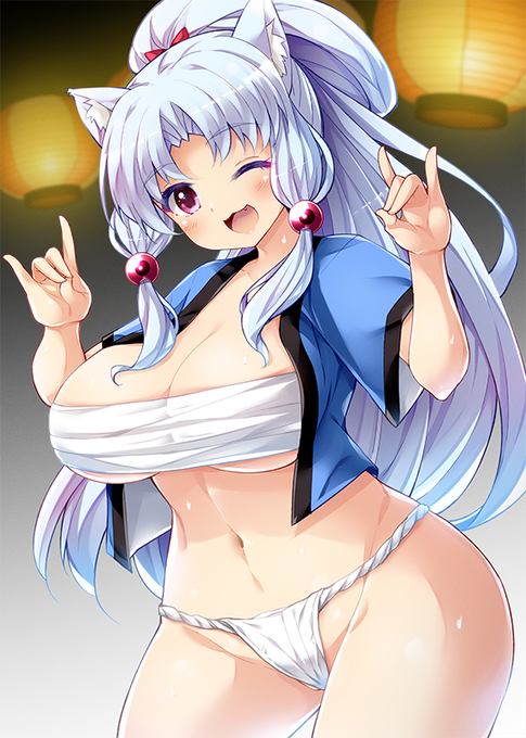 【FANBOXリク絵】ミニ法被でお祭りに参加するイタコさん
#VOICEROID #東北イタコ 