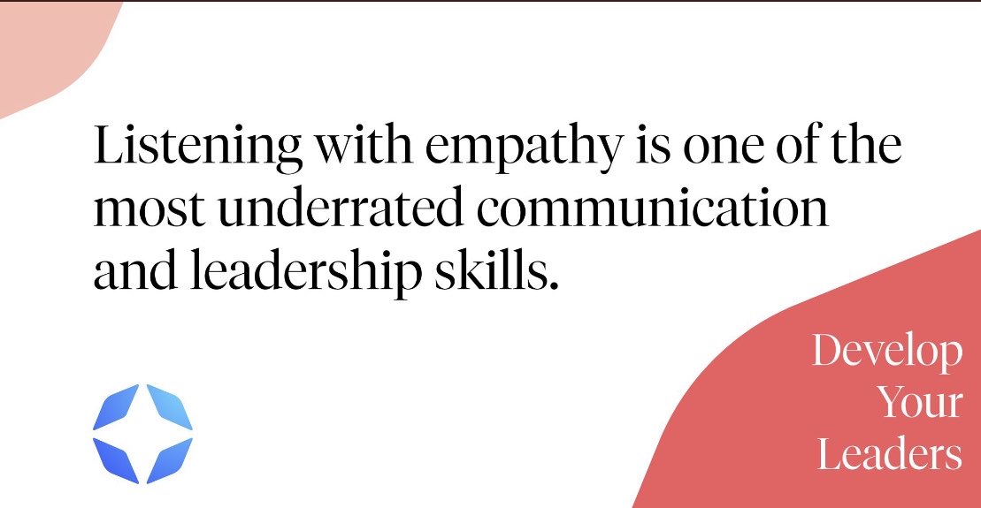 Weekend reflection-when we think  of communication,we often think of conveying the info.But a powerful skill &amp; behavior is true listening.And when done w/empathy,how much more would we foster relationships, build trust, &amp; increase our influence?  ⁦<a href="/PWCSNews/">PWCS</a>⁩ #PWCSLeadership