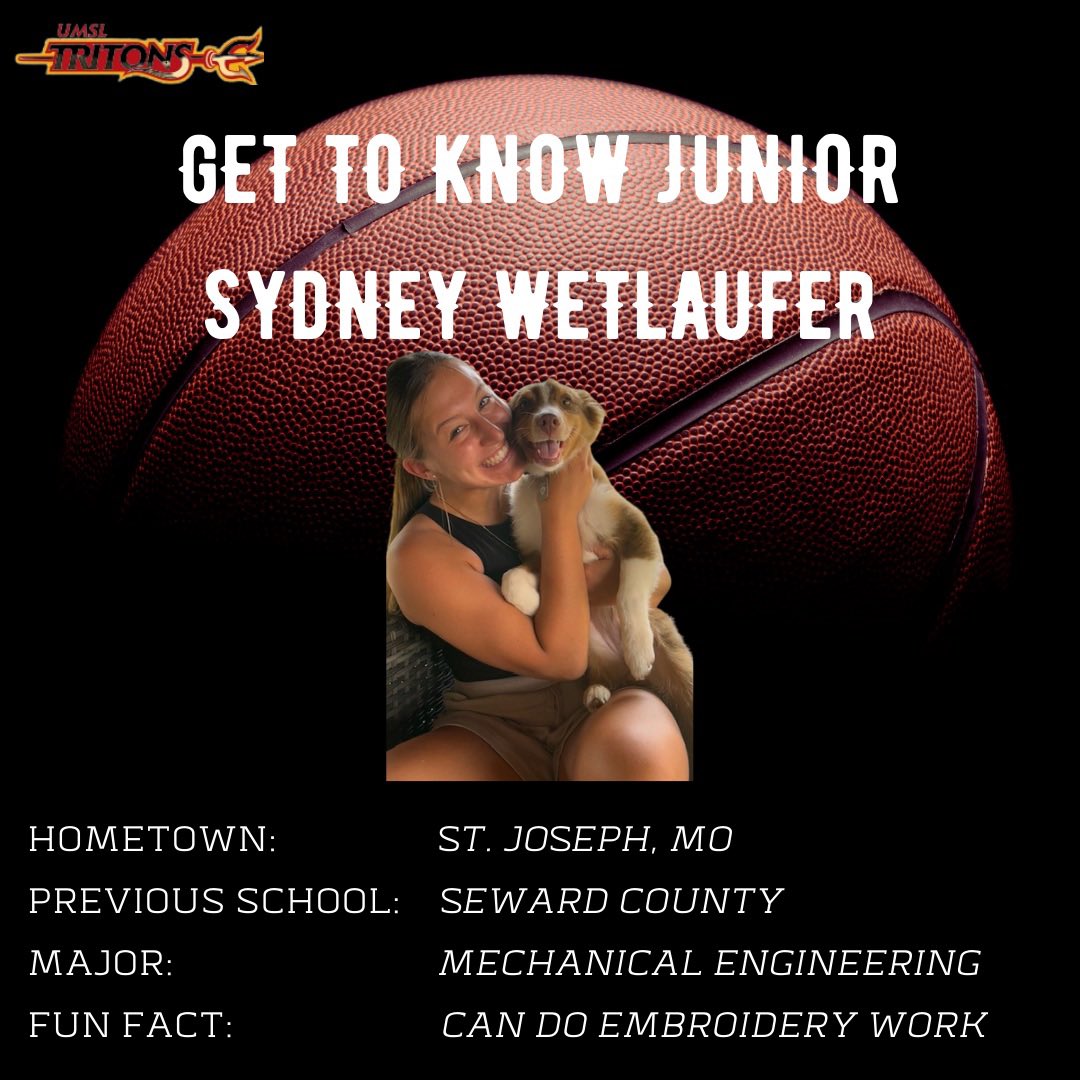 UMSLWBB's tweet photo. 🏀Welcome transfer 5’9 Junior Guard Sydney Wetlaufer 🔱 https://t.co/DAPYY3EvaB