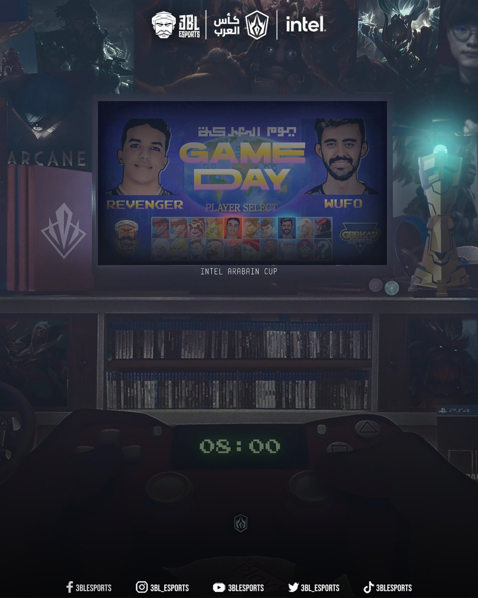 3bl_esports's tweet photo. -اليوم نواجه فريق @Geekay_Esports في بطولة كاس العرب @IAC_MENA
-الجيم هيكون في تمام الساعة ٨ مساء بتوقيت مصر
-Stream Link 📺https://t.co/0yizgr5ir3📺
#GO_3BL #IAC2022 #LEIP22 https://t.co/SacSk0OgVF