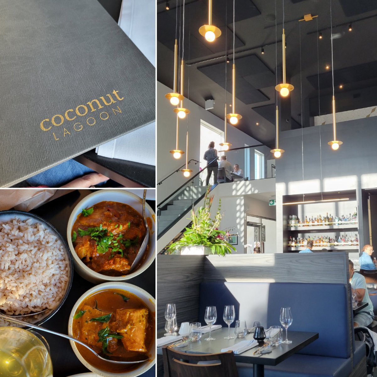 It was a long time coming! Had dinner at <a href="/coconutlagoon/">Coconut Lagoon</a> last night. The new decor is open and illuminated, the menu is completely different, the food was really tasty. Welcome back! #Ottawa #dining #indianfood