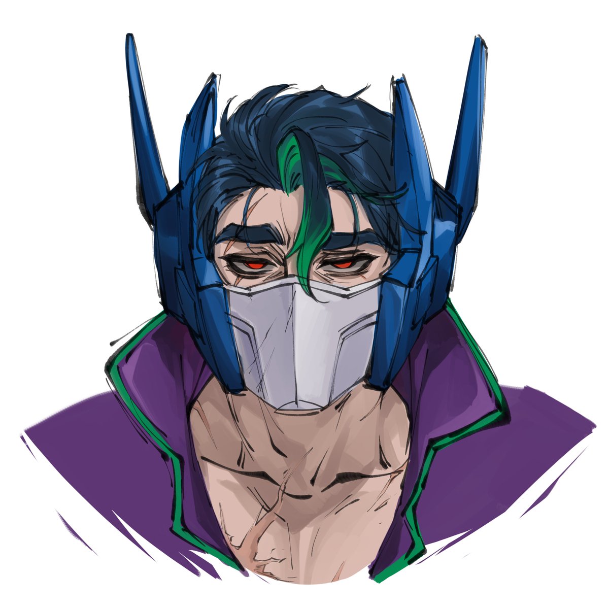 SIN0KY's tweet photo. My humanformers IDW shattered glass Optimus 👿💕 https://t.co/EN66kB6Dye