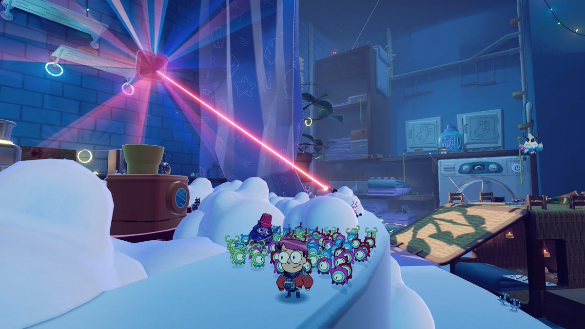 Krozthh's tweet photo. Y mi vigésimo platino en Steam es #Tinykin. Esperaba poco de este juego, pero me terminó brindando una experiencia inolvidable.

La historia, aunque es simple, guarda muchos secretos y su Discord está lleno de teorías. Recomendadísimo. https://t.co/2VfR6pCxzh