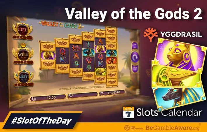 &#128558; 20160 ways to win at an Egyptian slot? Yes, please! &#128305; Valley of the Gods 2 by Yggdrasil brings win multipliers, wild reels, and respins,! When you’re ready for a real challenge, take 88 No Deposit Free Spins with uncapped winnings from 888 Casino! 

