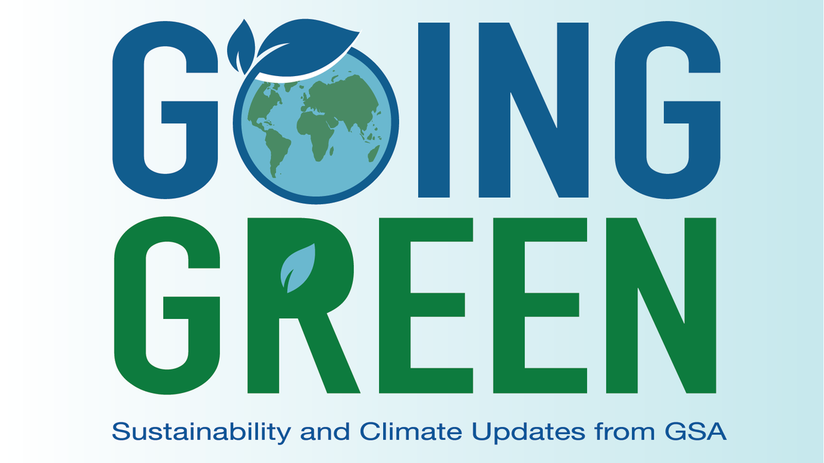 USGSA's tweet photo. Over the last several weeks, GSA has showed its commitment to sustainability through innovations and leadership announcements. #GoingGreen #GSATech
➡ https://t.co/FGktOtVbXC https://t.co/z5hhLcJ3wf