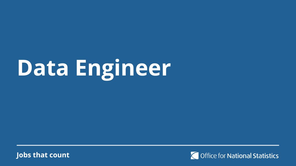 ONSrecruitment's tweet photo. 💼 Data Engineer
💰 Salary: £30,205 - £38,331
📍 Location: Newport, London, Darlington or Fareham (hybrid working)
📆 Closing date: 15th Sept 2022
👉 Apply here:  https://t.co/10RAdcJNy4

#JobsThatCount #DataCareers #DataEngineering https://t.co/uNwy3DHuZI