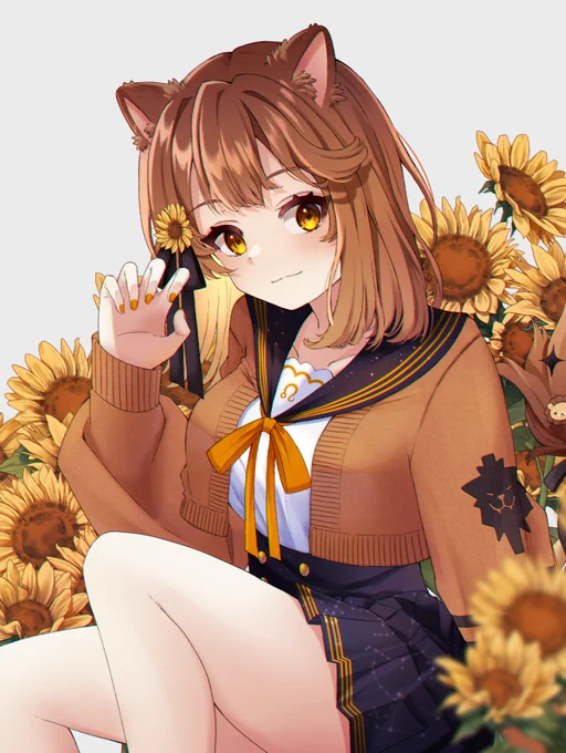 ししがみのショートかわいくてすき#レオナアート 