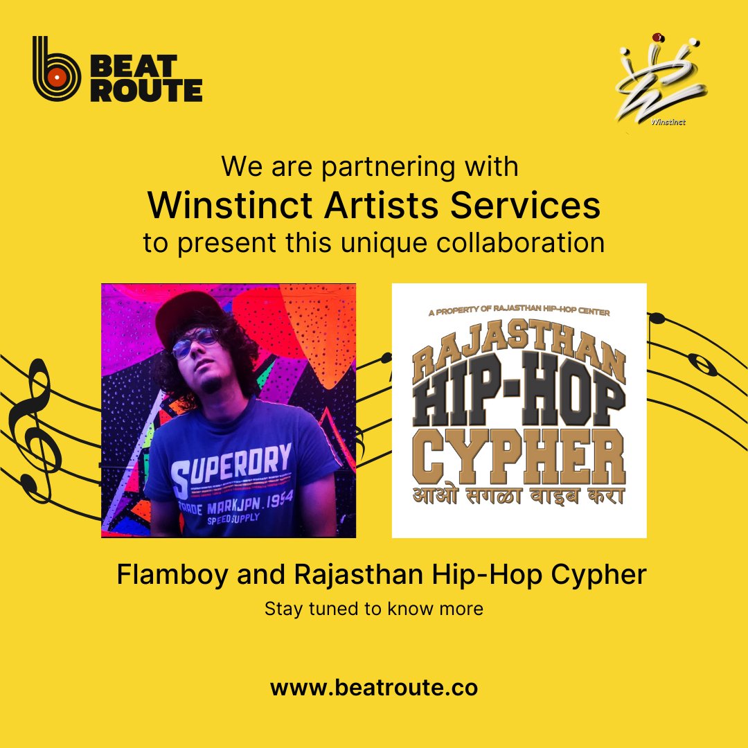 beatrouteco's tweet photo. What happens when one of India's finest producers meets rappers from India's fastest growing Hip-Hop movement? @flamboybeatz1 @rajasthanhiphop https://t.co/xG4XPH42HD