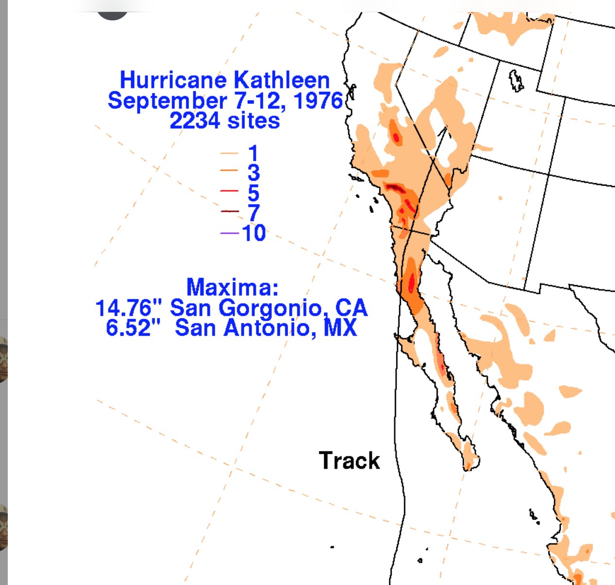 Joe Bastardi on Twitter "rare SCAL tropical cyclone impact could be on
