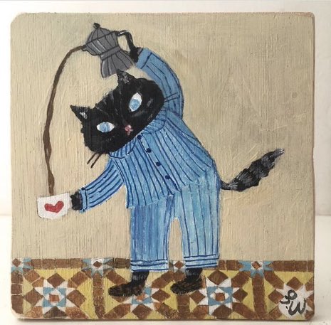moggshop's tweet photo. Paintings on wood at https://t.co/L2oUsDaiOg https://t.co/tcsl2O5HhY