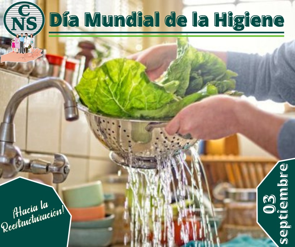 CNS_Bolivia's tweet photo. #HaciaLaReestructuración
#DíaMundialDeLaHigiene
Recordamos la importancia de la higiene para la prevención de diferentes tipos de enfermedades. Además, invitamos a redoblar los esfuerzos por mantener la higiene en los alimentos utilizando agua segura. 
#Vacúnate https://t.co/YNw94Upvm7
