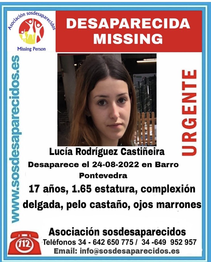 Igual podemos ayudar difundiendo esto 👇

#Ayuda #Difunde #ChicaDesaparecida #sosdesaparecidos