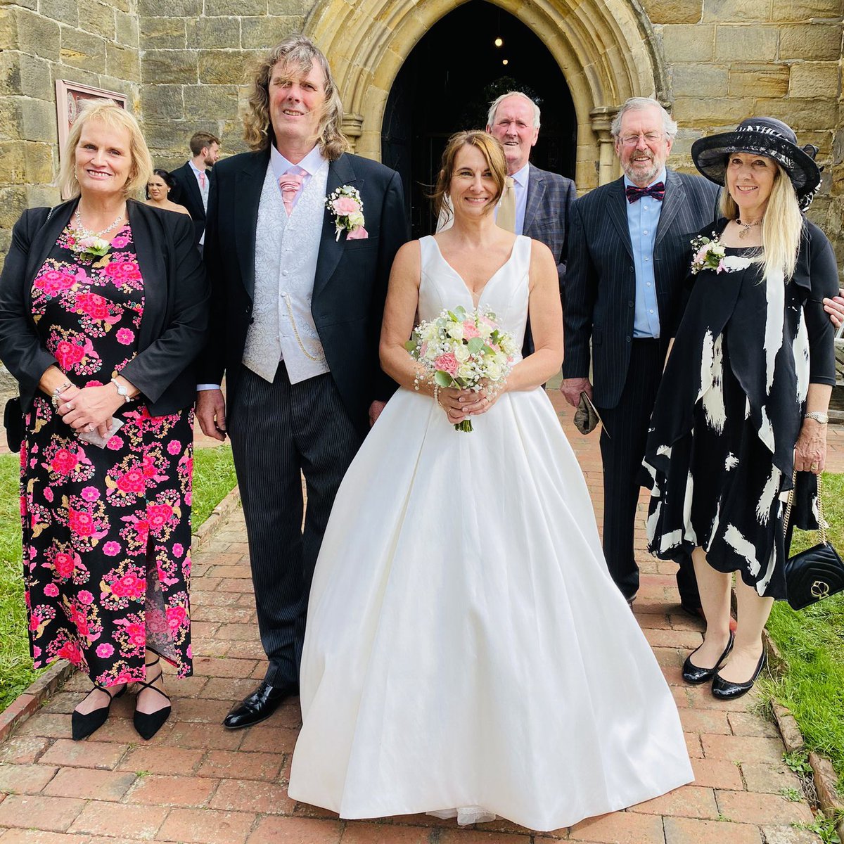 Congratulations to Chris and Angie on their special day! #wedding #battle #battletown #churchofengland