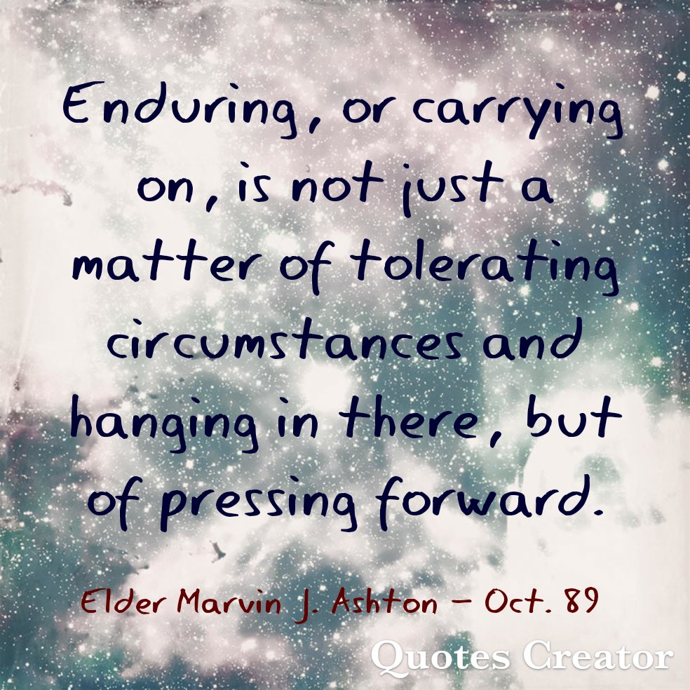 BabyBackSaint's tweet photo. Press forward! #LatterDaySaint #OnAJourney #TwitterStake #GeneralConference #GenConf #Oct89 #ElderAshton https://t.co/UwGTNqNDmx