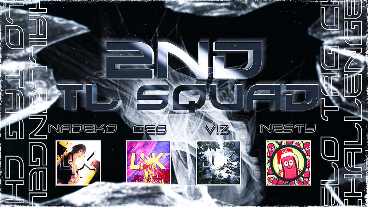 tagchallenge1's tweet photo. 2位　TLSquad https://t.co/OmmE4B6nh9