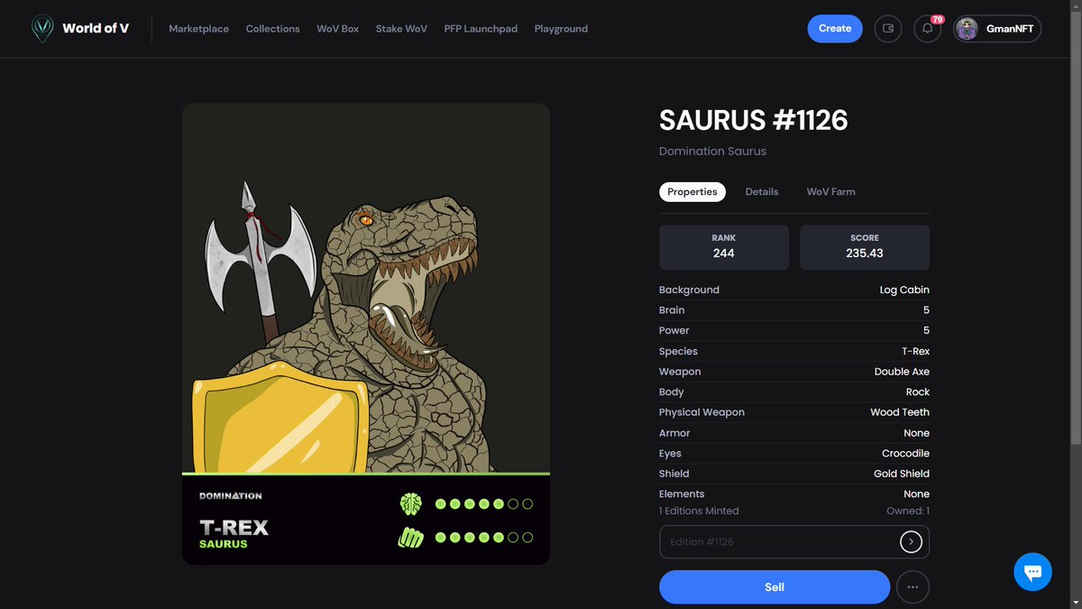 <a href="/DominationArena/">Domination Arena | VeChain P2E</a> Are you guys ready to BATTLE!!🔥🔥🔥 I am!! And it's mint time for Hominies!  Date: Saturday 3rd September, 17:00 UTC. Price 450 VET / 4700 WoV. It's not all about rank..😉 hominies.worldofv.art/#/ <a href="/madvapesnft/">Madⓥ-Apes | VeChain NFTs</a> <a href="/BFFC_NFT/">Bored Flamingo Flying Club</a> <a href="/VVarDogsNFT/">VVAR DOGS</a> @psychobeastsnft <a href="/SharksVNFT/">Sharks of Anarchy</a> <a href="/MinoMobNFT/">Mino Mob - The Sovereign</a>