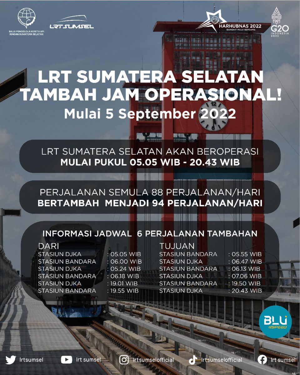 LRT Sumsel Official tweet media
