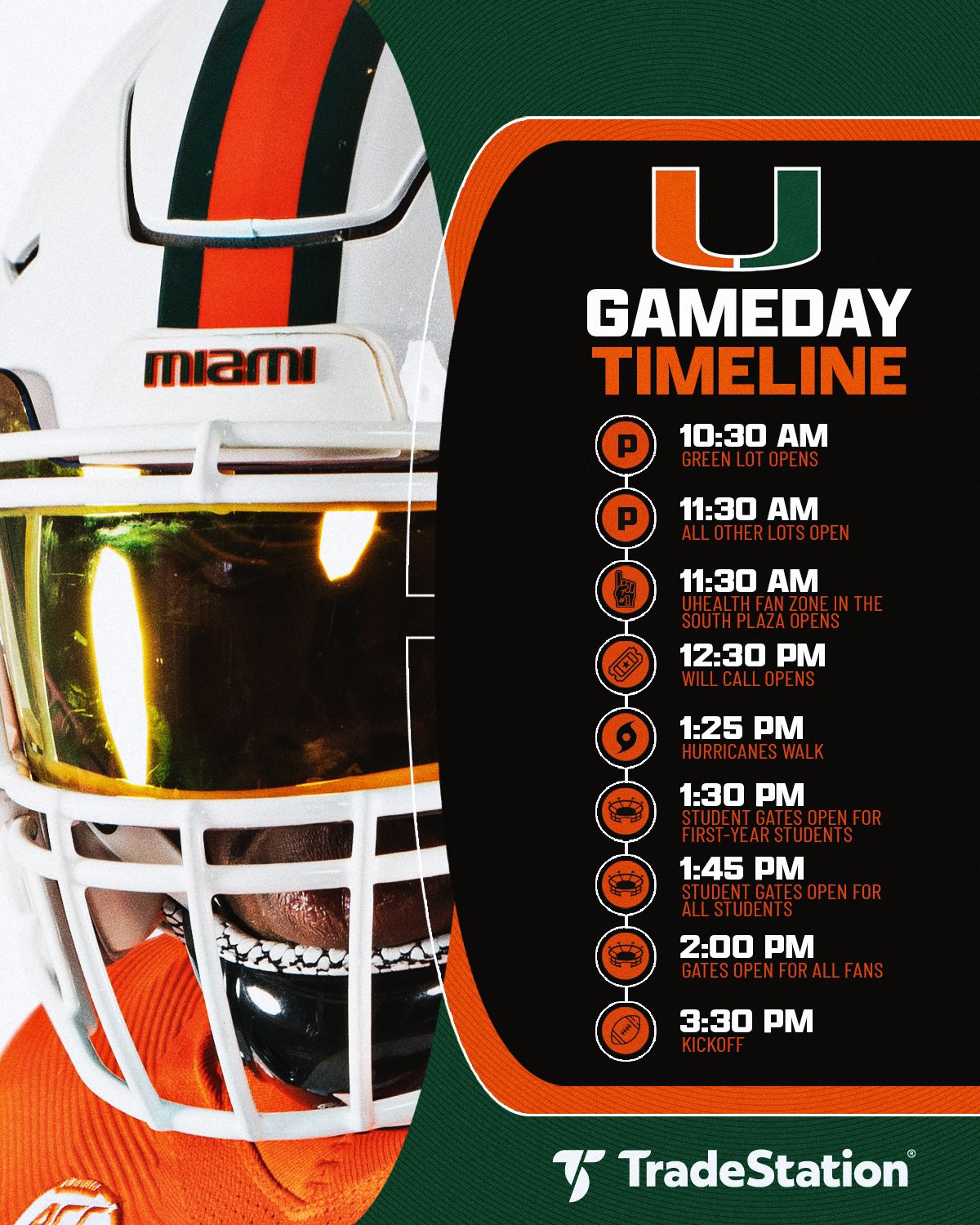 Canes Football on Twitter "Gameday timeline ⤵️ Gameday guide https//t.co/1qGTUs5YXv https//t