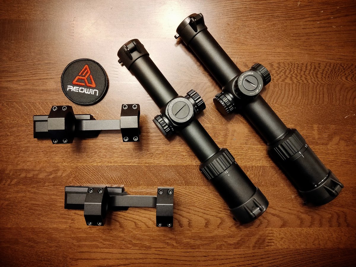 YGKS_'s tweet photo. さっき届いた荷物はこちら
#Redwinoptics のTorero 1-6FFPとKuiper 1.2-6FFP、そして純正ワンピースマウントでした。
無刻印モデルです。 https://t.co/QUnVotvZCS