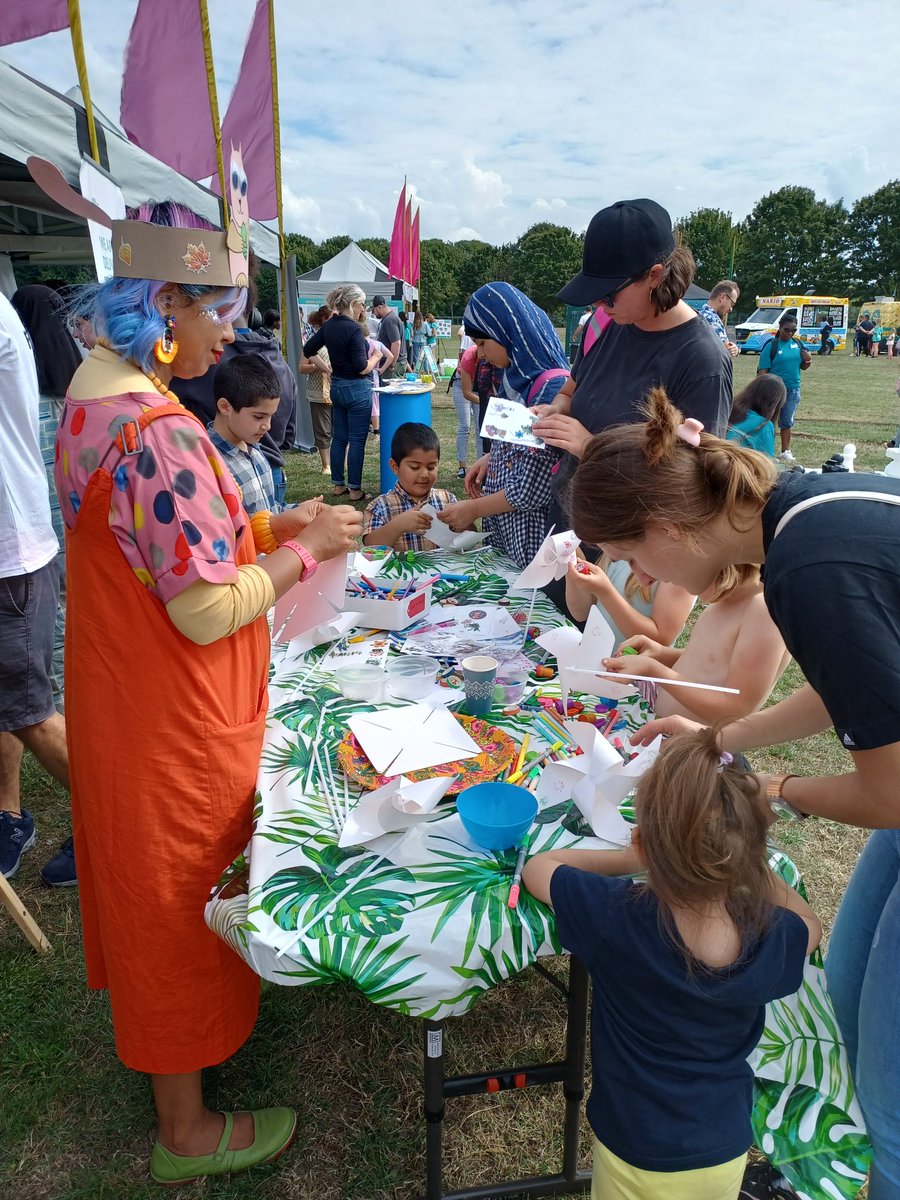 NewhamVolunteer's tweet photo. Come down to Beckton Park today and see what our volunteers and staff are getting upto at the Newham Unlocked Festival, 12pm to 6pm. See you all there! @NewhamUnlocked @NewhamLondon https://t.co/o6QhDnszlZ