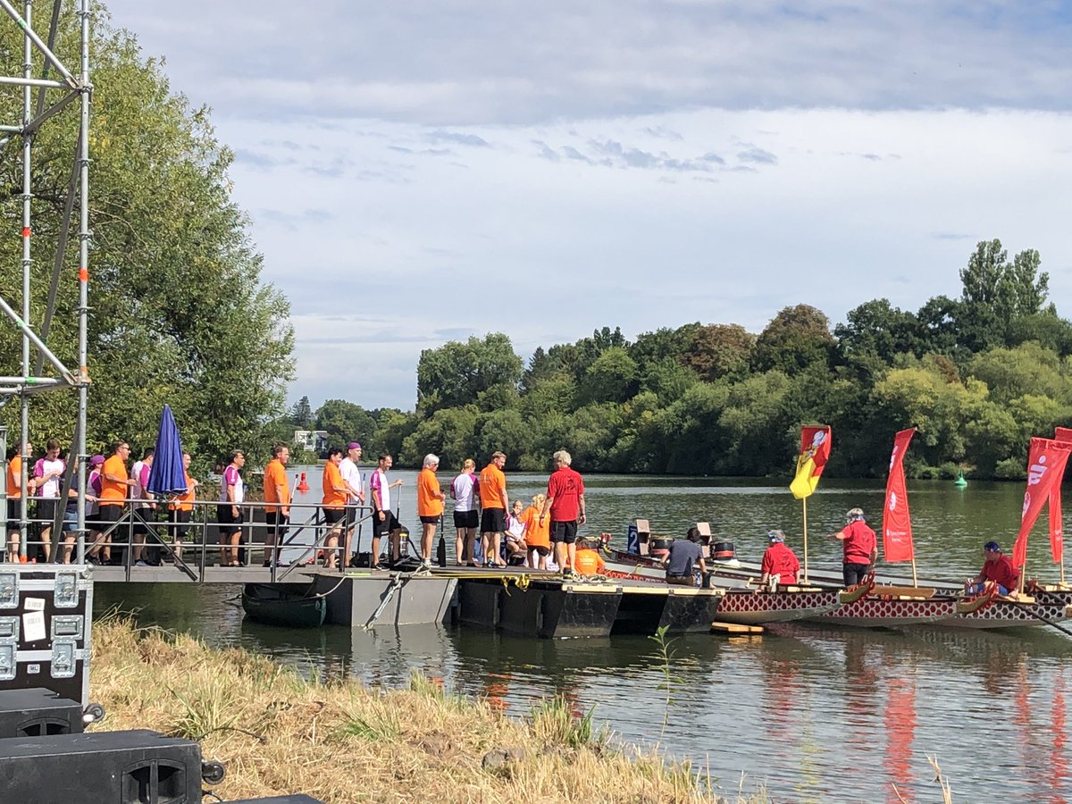 ronmuc's tweet photo. Gleich der Start zum 2. Vorlauf #Drachenboot #HanauBürgerfest #Evonik #Viactiv #ViactivPurpleDragons https://t.co/P7dambKB1i