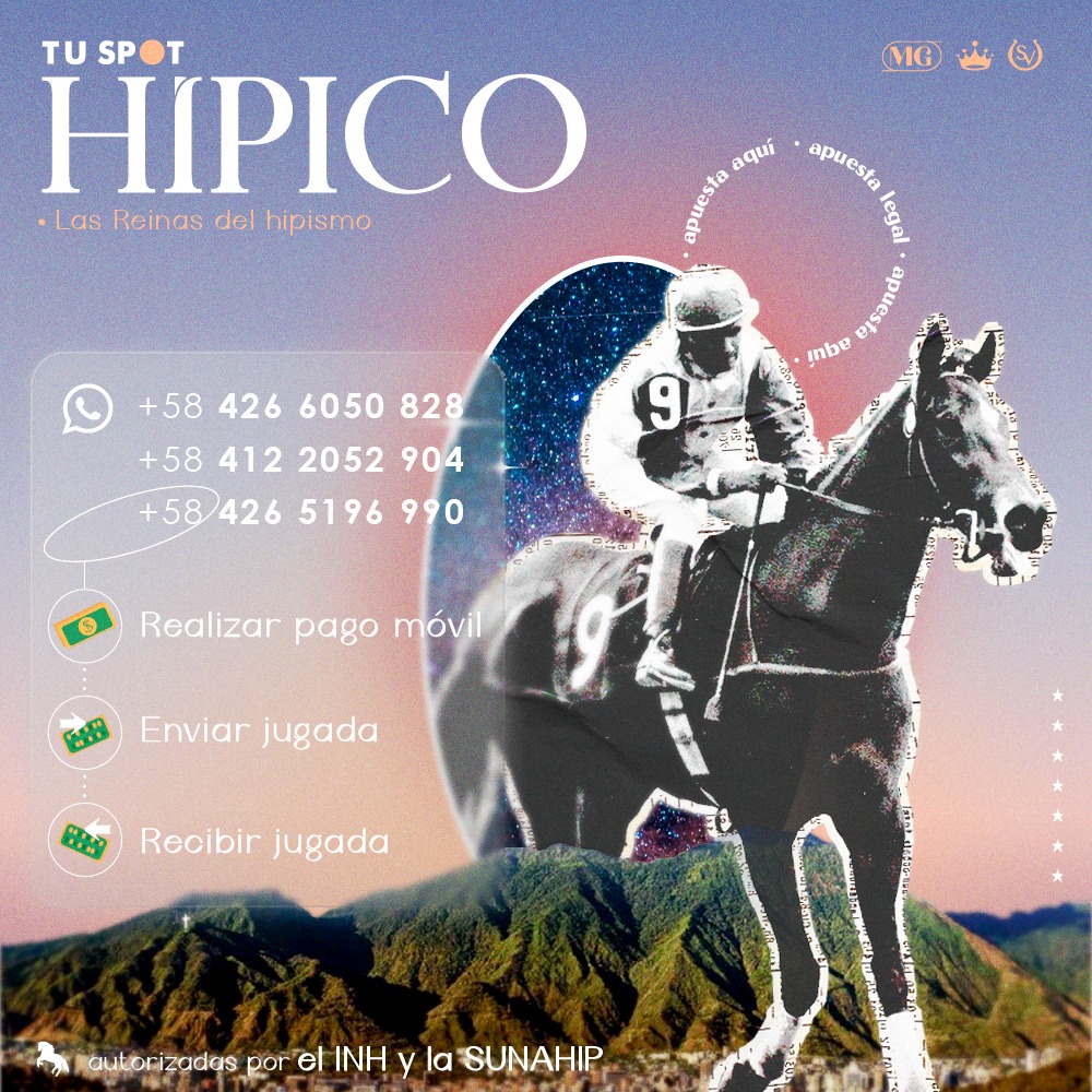 elyaquein's tweet photo. TU SPOT HÍPICO✨
📱 Lleva las taquillas del hipódromo dónde tú estés
🍀Ganadores y Place
🍀Apuestas Exóticas
🍀Pool de 4 y Loto
🍀Nuestra Polla 🐔 1168
 🍀El juego de las mayorías el 5y6 Nacional y el 5y6 en $ con excelente dividendos
Apuesta Seguro y Legal Apuesta con Nosotras https://t.co/OqssriJx1P