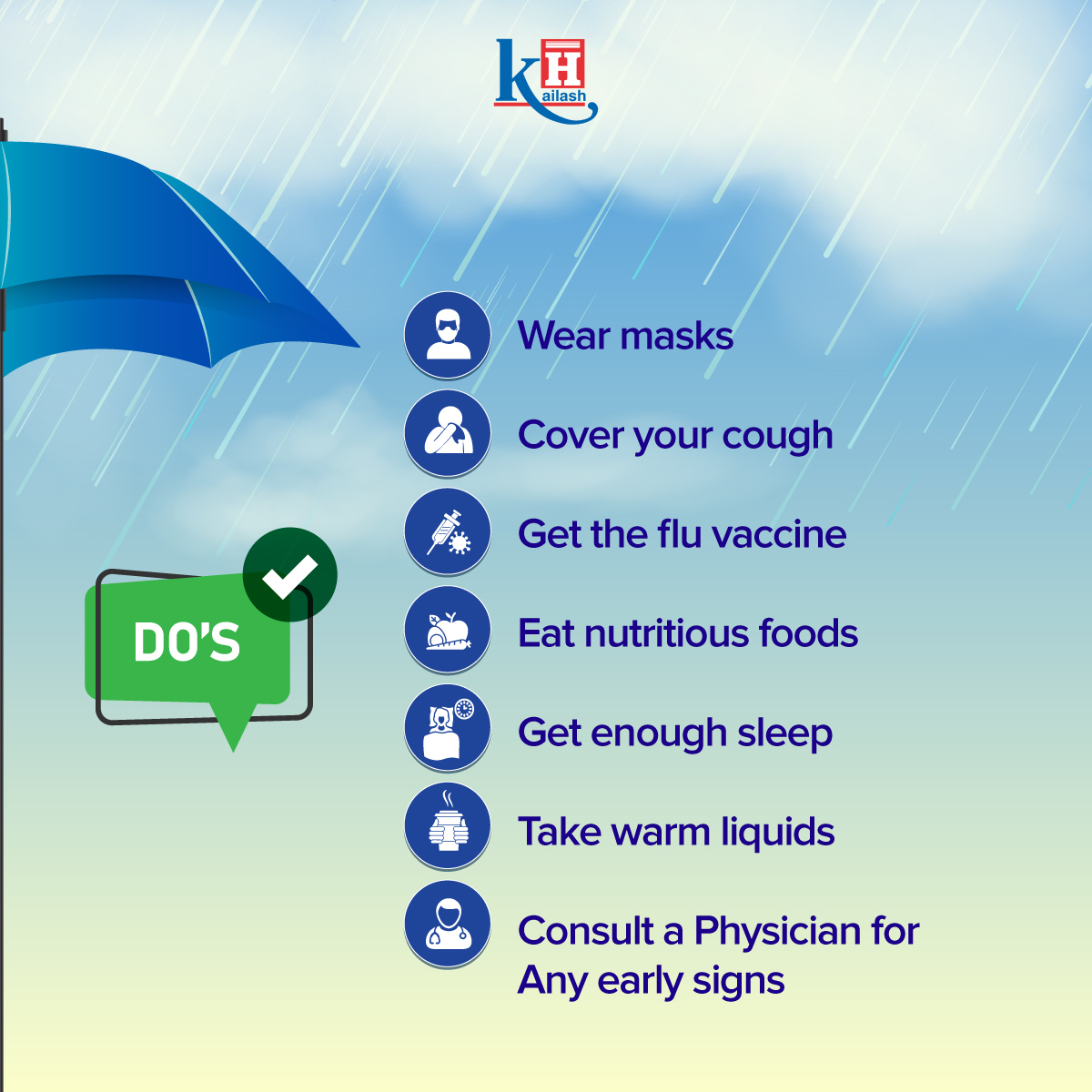 KailashHealth's tweet photo. Flu is generally worse than a common cold with intense symptoms. Timely care can help in better management of Cold &amp; Flu.

Consult our Physicians: https://t.co/dWHeCn5vAs

#coldflu #cough https://t.co/d95BIZLDz8