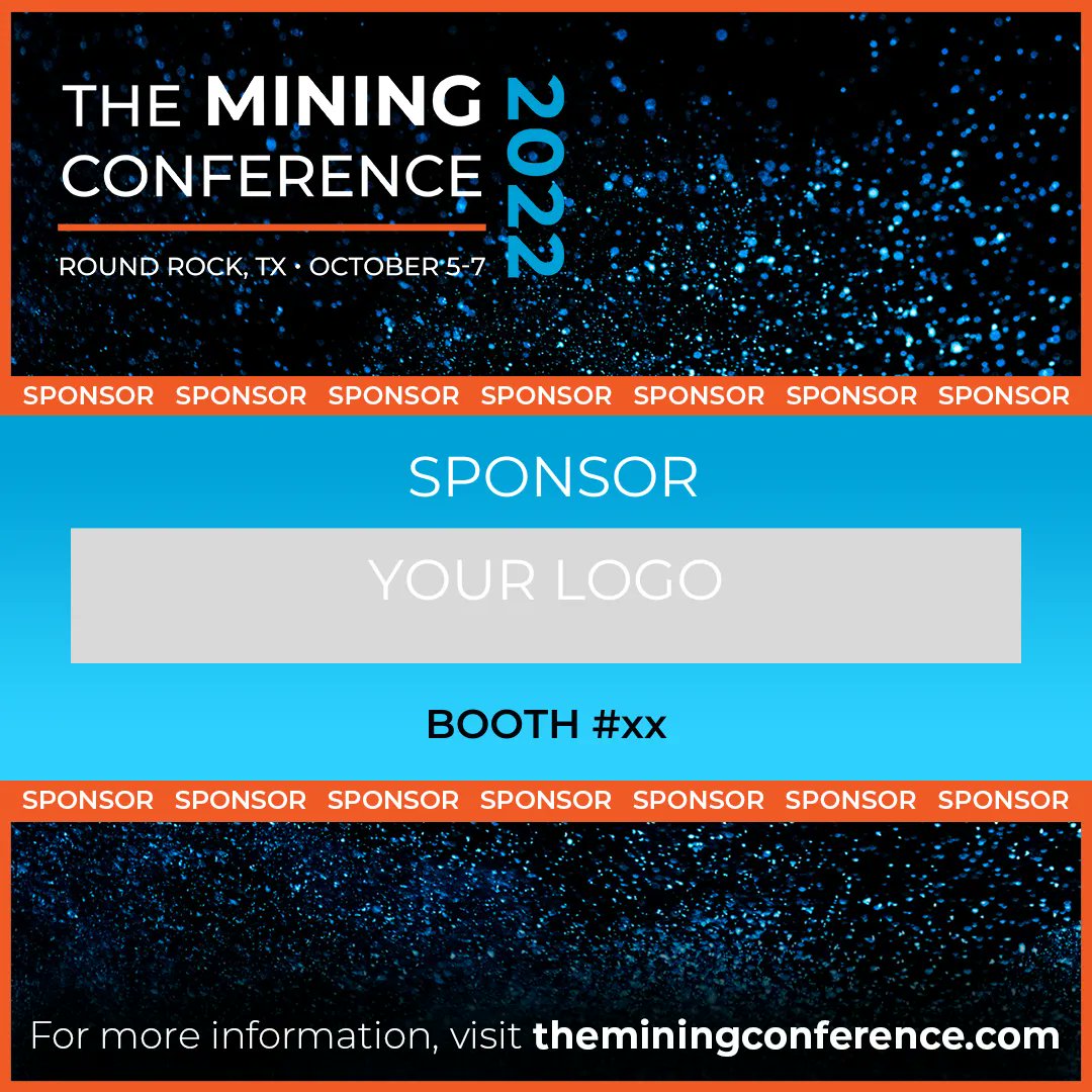 MiningWithBrad's tweet photo. 🥁DRUM ROLL 🥁
Our sponsors will begin being revealed in the coming days! Did you see the post about our speakers yesterday 👀
#bitcoinmarket #trading #financialfreedom #cryptolifestyle #cryptomarket #bitcointrade #bitcoin #cryptocurrencycommunity #theminingconference https://t.co/ZIisOqMviF