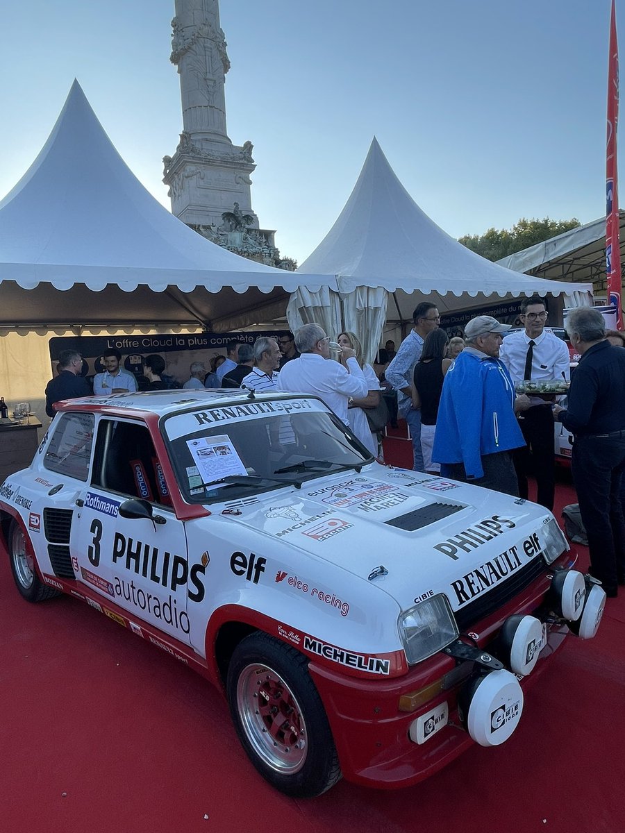 CheopsTechno's tweet photo. Cocktail privatif offert ce soir aux clients @CheopsTechno à l’occasion de la 19ème Traversée de Bordeaux.

Un moment privilégié en compagnie d’une superbe @renault_fr 5 Maxi Turbo et d’une @renault_fr 5 Turbo Cévennes 🤩 ! 

#supercar #rallye #vipevent #cheopstechno https://t.co/XhkLH2OMMV