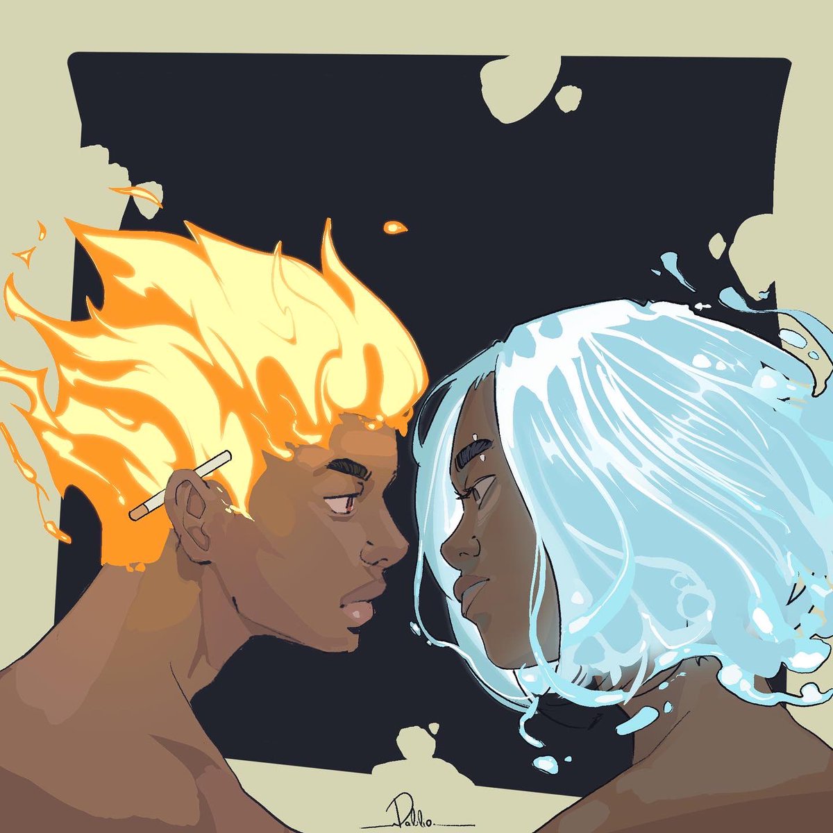 Somos como água e fogo