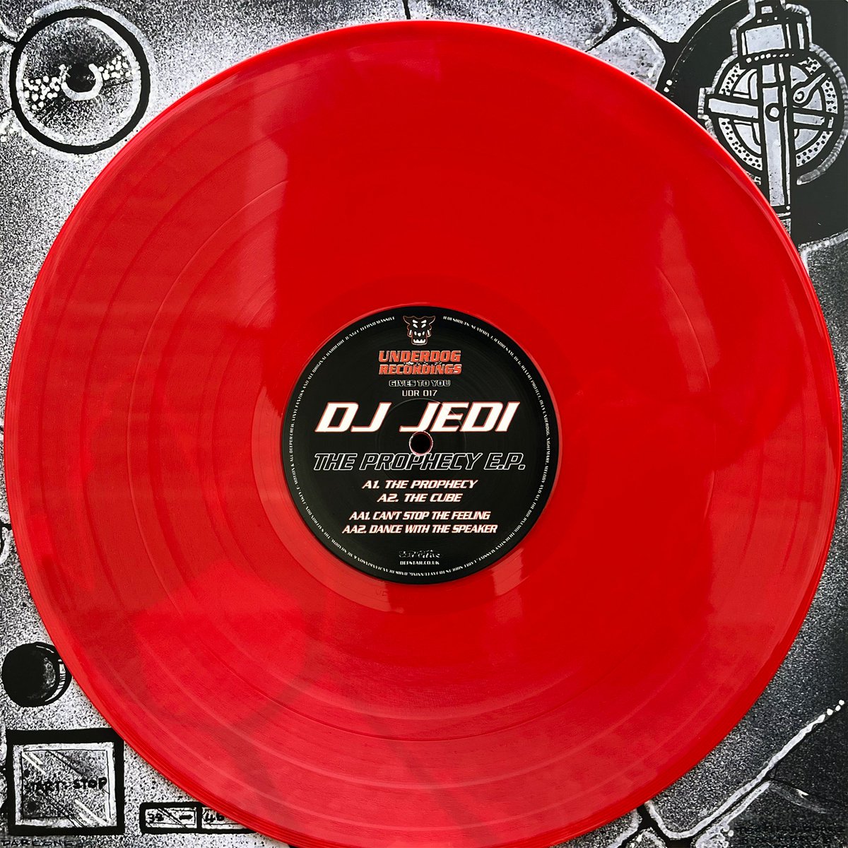 My latest release is out now on legendary label Underdog Recordings, available on red or black vinyl and digital! defstar.co.uk/products/dj-je…