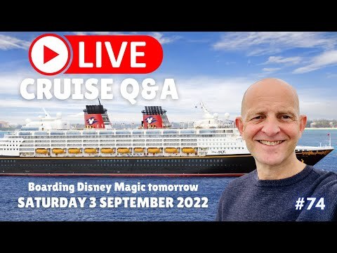 garybembridge's tweet photo. https://t.co/Mcatos9Sjt Join me for my 75th live Cruise Q&amp;A Hour on Saturday 3 September 2022, the day before I board Disney Magic in Dover UK. Get all your cruising questions answered live. 5pm UK - 12 Noon EST - 9am PST

#CruiseLive #cruiseQ&amp;A #CruiseLivestream #cruisetips … https://t.co/rG0LAtQXsM