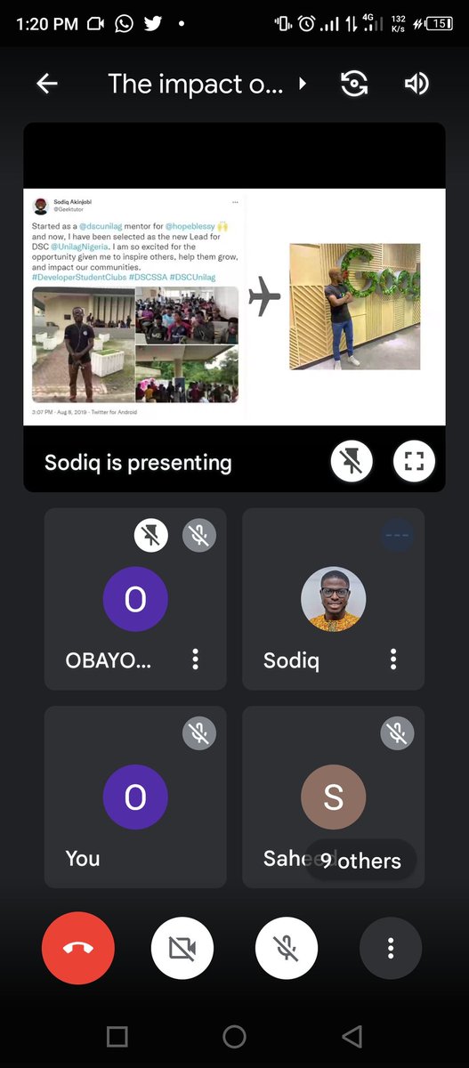 GDSC_FPE's tweet image. During the second speaker Mr Sodiq that said how we can impact the ecosystem with tech hope you really enjoyed it 
Thank you very much
#googledevlopers
@googledevs 
@googledevloperstuden