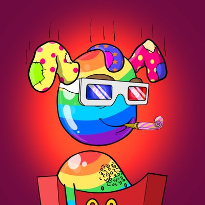 SophBearHC's tweet photo. #NewProfilePic Just look at all these beautiful traits!! ๐ where my #taters at?! @Tatertownnfts #TaterTown #3Dglasses #sockhead #rainbow #naked https://t.co/2R9iTNJNBP