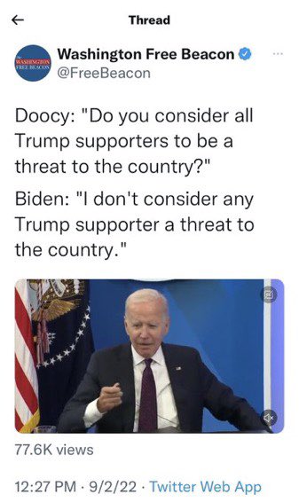 He’s already forgotten his own speech? One day later. #POTUS