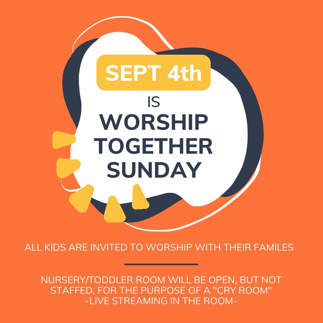 LeawoodPres's tweet photo. Tomorrow is WORSHIP TOGETHER Sunday at Leawood Pres. All kids are invited to worship with their families! See you at 10:30! https://t.co/TMkHVM7WCU