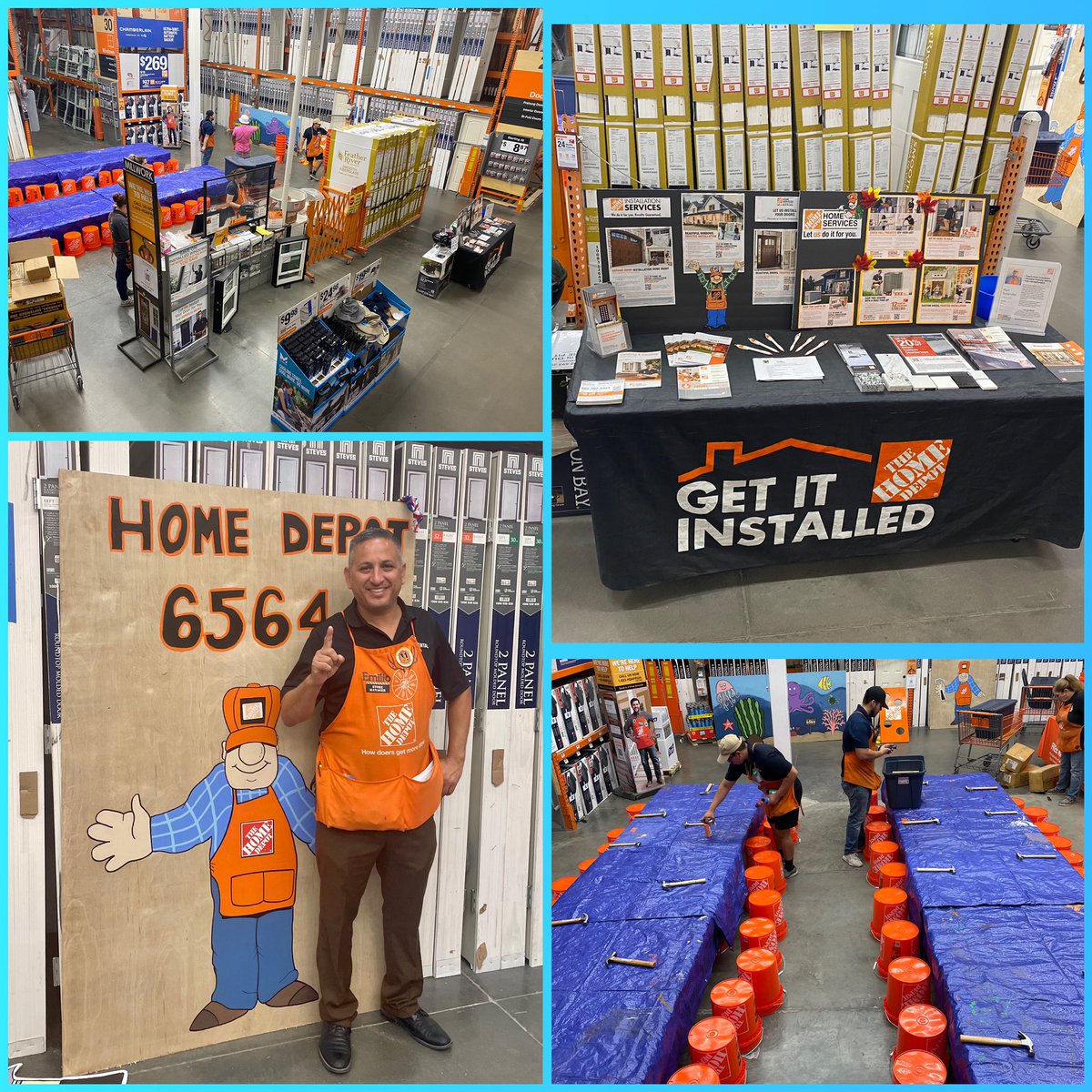 #thd6564 Teaming up Kids Workshop & Home Services today! 🔊🔊 shout out to our awesome SM @elizondo_iii for letting us put on this event! @JeffSmi82868051 @CorpusAmy @lisa_garcia6564 @smitty04 @angelso67742352