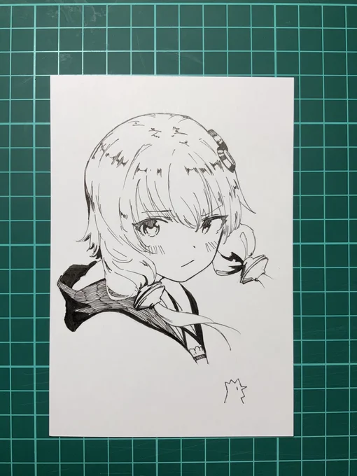 首描き忘れてた 