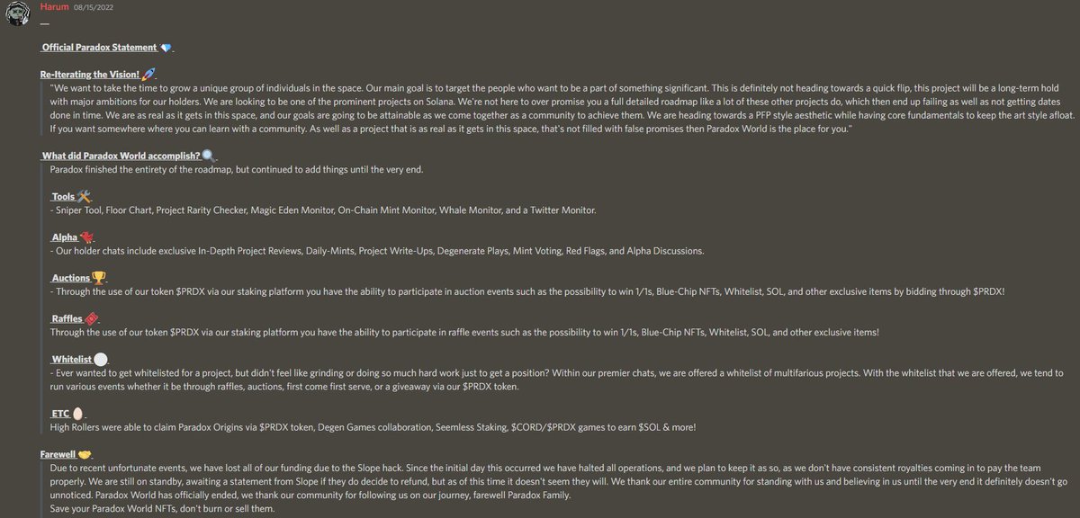 Paradox World | Master Alpha 💎 tweet media