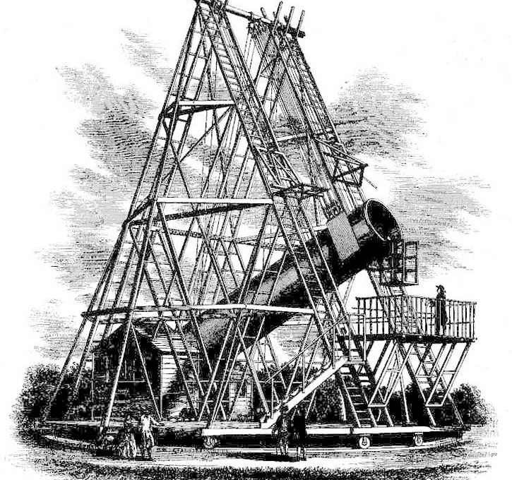 astroparsec's tweet photo. Você sabia que existe uma réplica do telescópio construído por William Herschel no Real Observatório de Madri (@RObsMadrid), na Espanha?

Com o chamado 40-pés, W. Herschel e sua irmã Carolina Herschel realizaram grandes descobertas.

Acesse 👇
https://t.co/XTOpLbFjzw

#astronomia https://t.co/n0avBoojOJ