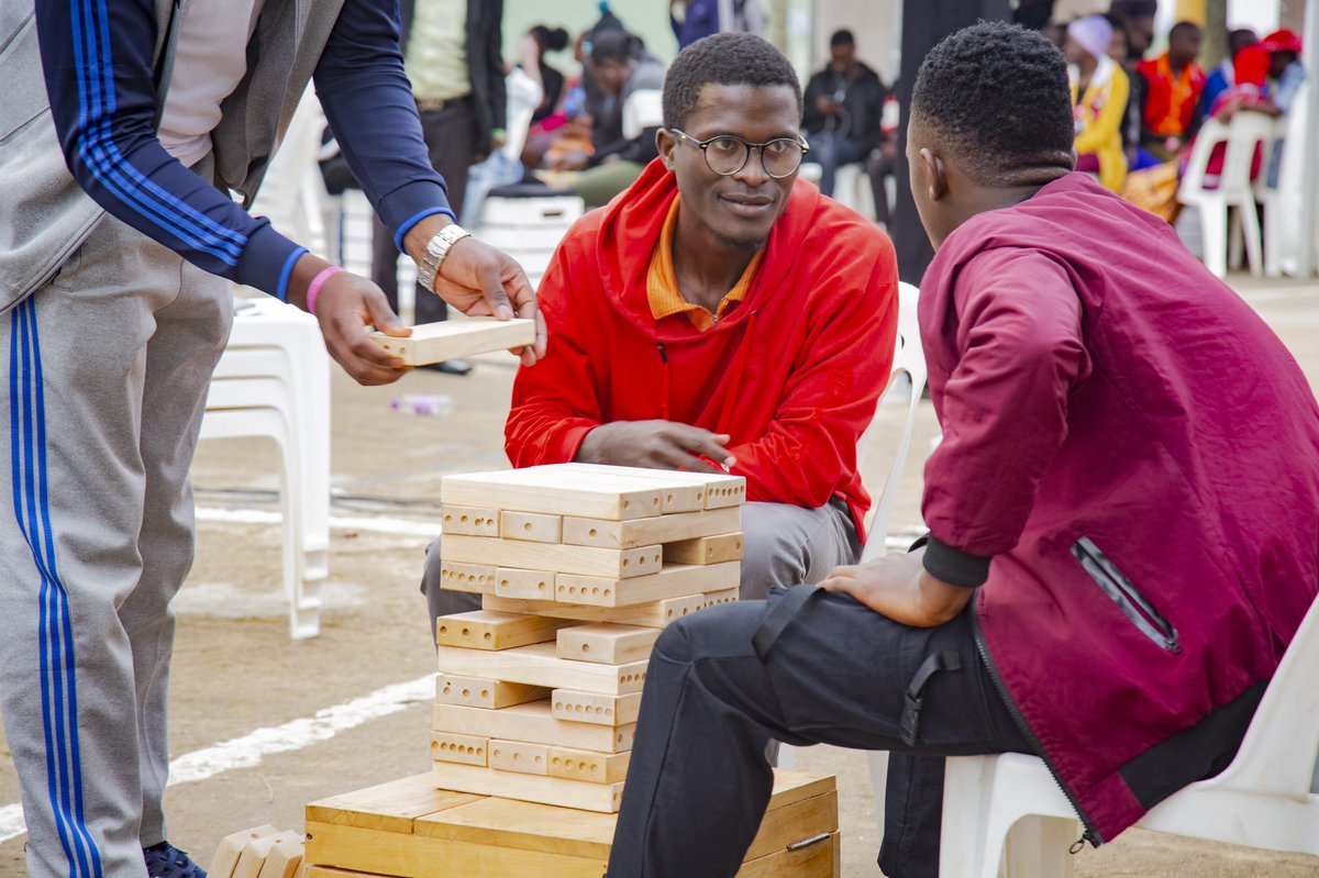 HumNabimanya's tweet photo. Is it really a Reach A Hand Uganda program if there's no music, dance,drama or vibe?😃 

We're having a little celebration and fun to wrap up the #O3PlusUg launch at @kiuvarsity-Ishaka.

All the fun is live on the SAUTIplus TV, so you don’t have to miss out! https://t.co/c1cjVvYccI
