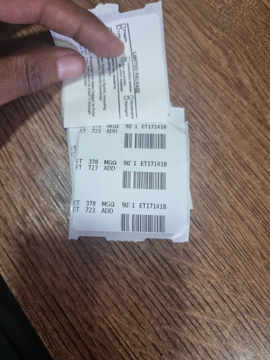 Mrholac's tweet photo. @shakiibs @alihwarsame @flyethiopian its true they are the worst #Ethiopia . I arrived Mogadishu on 28th July from Istanbul . Up to  now  i am missing my baggage's and the worst are  staff in Mogadishu Airport who keeps telling  me they have  brought them and they did not!!! https://t.co/4ORP1qRPCG