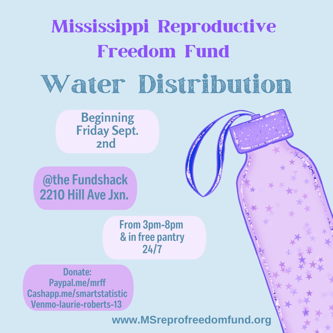 smartstatistic's tweet photo. Let's #StopNormalizing volunteer & non-profit crisis responses that should be preformed by our state and federal government
Just because we do it doesn't mean we should have to!
#JxnWaterCrisis
#ISaidWhatISaid
#ReproductiveJustice
#WaterIsAHumanRight https://t.co/kXzdIHthxN